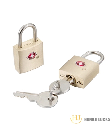 TSA铜挂锁钥匙锁HJ-Z03
