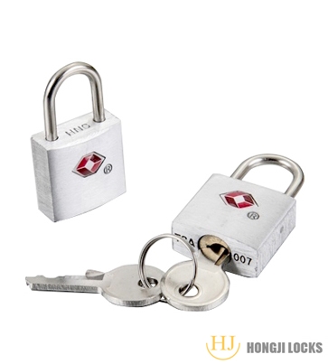 TSA铝挂锁钥匙锁HJ-Z06